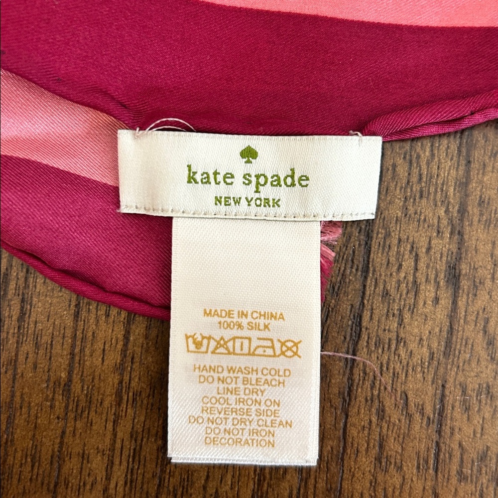 Kate spade Dusk Bud Silk Oblong Scarf - Picture 5 of 5